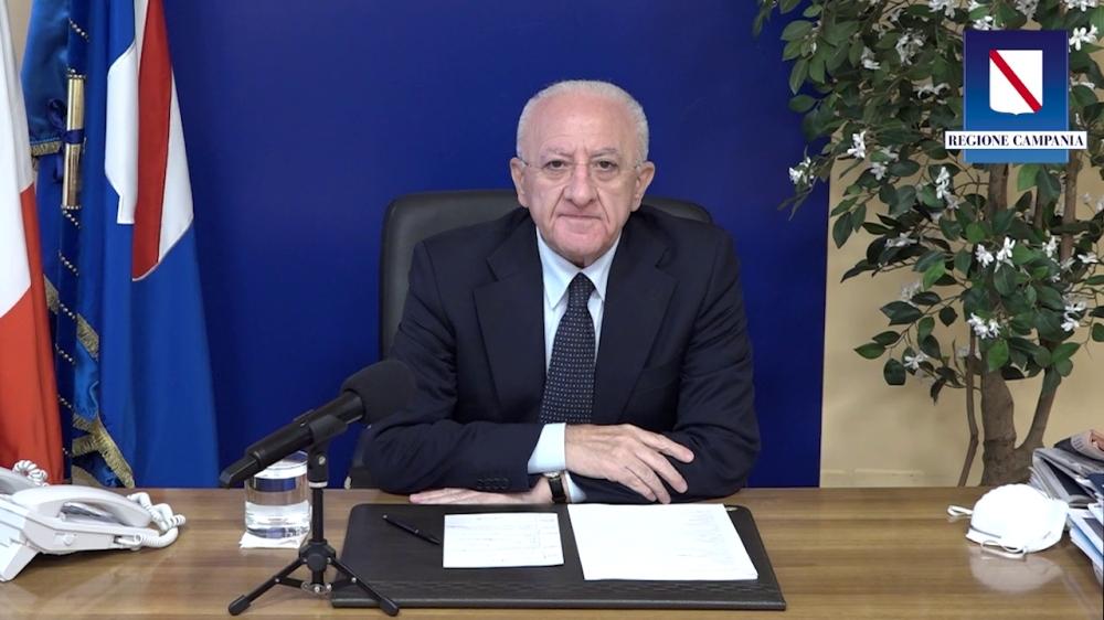 IL PRESIDENTE DE LUCA FA IL PUNTO DELLA SITUAZIONE