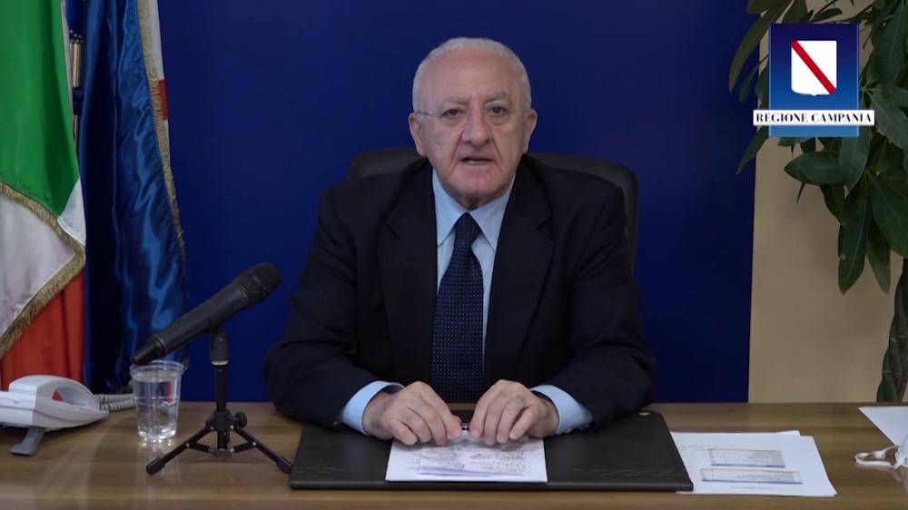 COVID-19, IL PRESIDENTE DE LUCA FA IL PUNTO DELLA SITUAZIONE