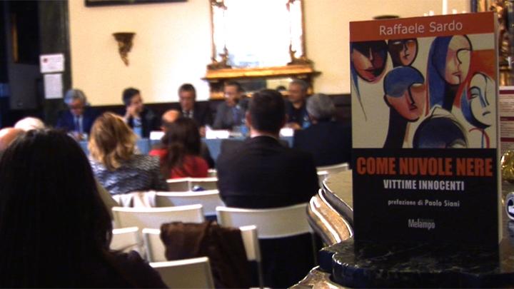 Presentazione del libro 'Come nuvole nere', intervista a Caldoro e Sardo