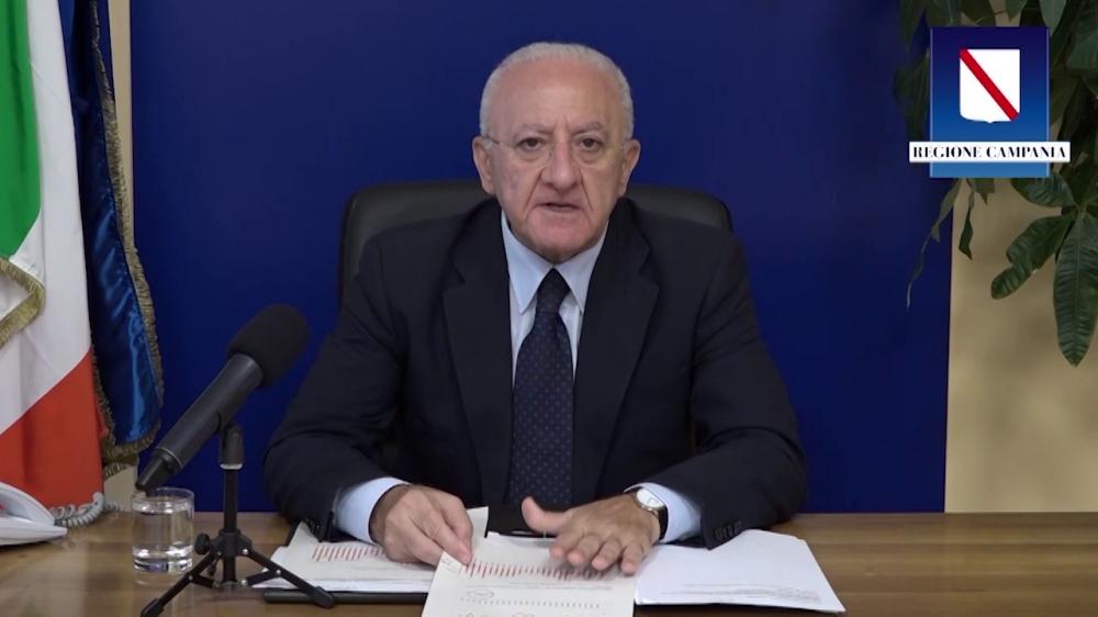 COVID-19, IL PRESIDENTE DE LUCA FA IL PUNTO DELLA SITUAZIONE