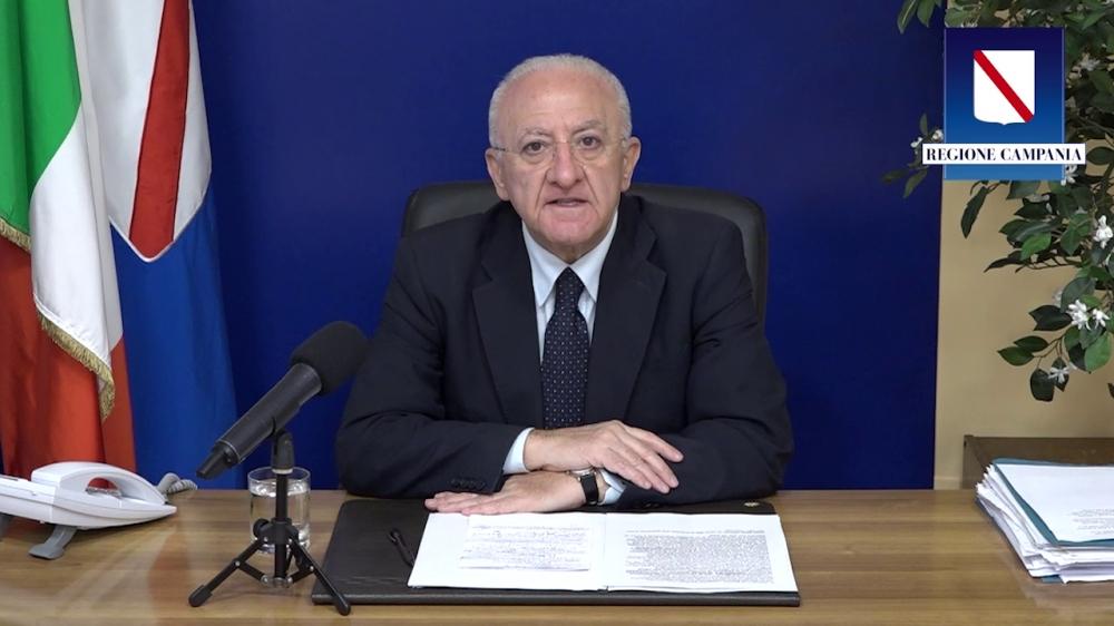 COVID-19, IL PRESIDENTE DE LUCA FA IL PUNTO DELLA SITUAZIONE