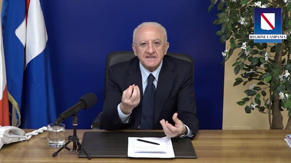 IL PRESIDENTE DE LUCA FA IL PUNTO DELLA SITUAZIONE