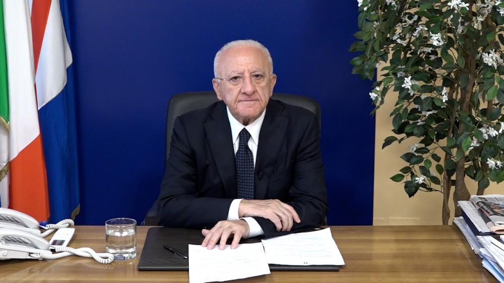 IL PRESIDENTE DE LUCA FA IL PUNTO DELLA SETTIMANA