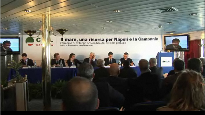 Sistema Portuale, Caldoro: "Grande asset della regione Campania"