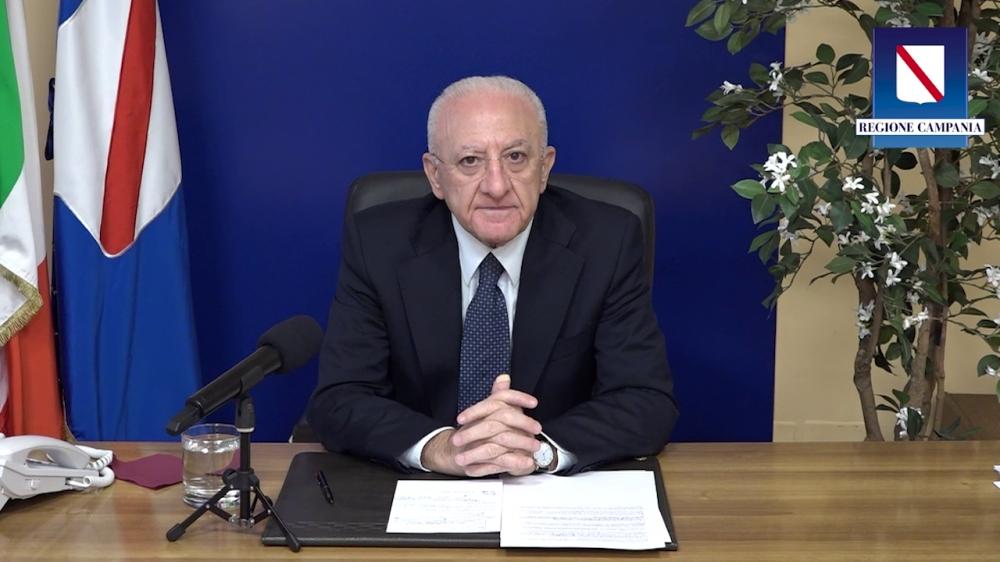 COVID-19, IL PRESIDENTE DE LUCA FA IL PUNTO DELLA SITUAZIONE
