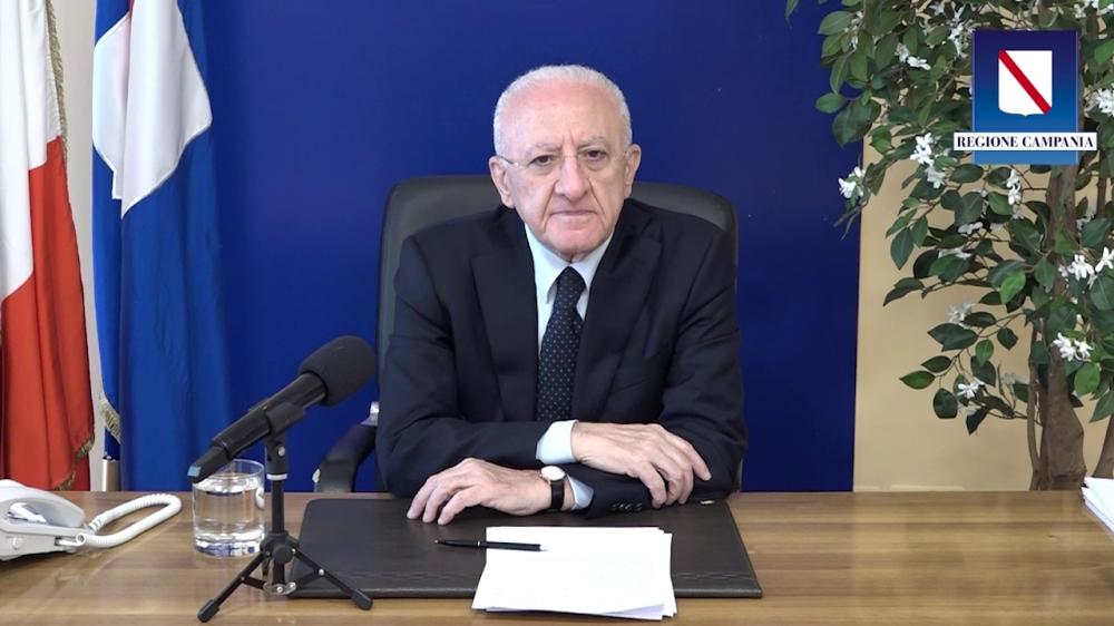 IL PRESIDENTE DE LUCA FA IL PUNTO DELLA SETTIMANA