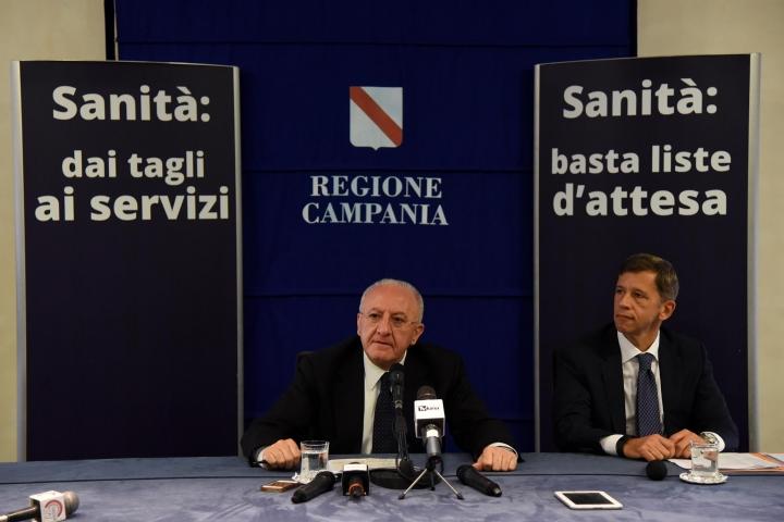 Sanità in Campania, partita la rivoluzione De Luca