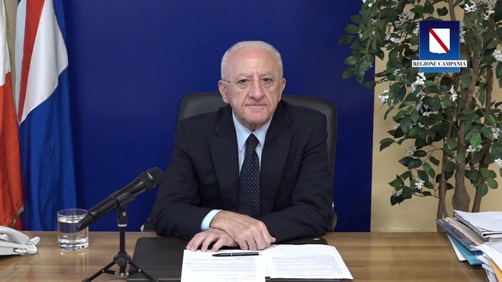 IL PRESIDENTE DE LUCA FA IL PUNTO DELLA SETTIMANA