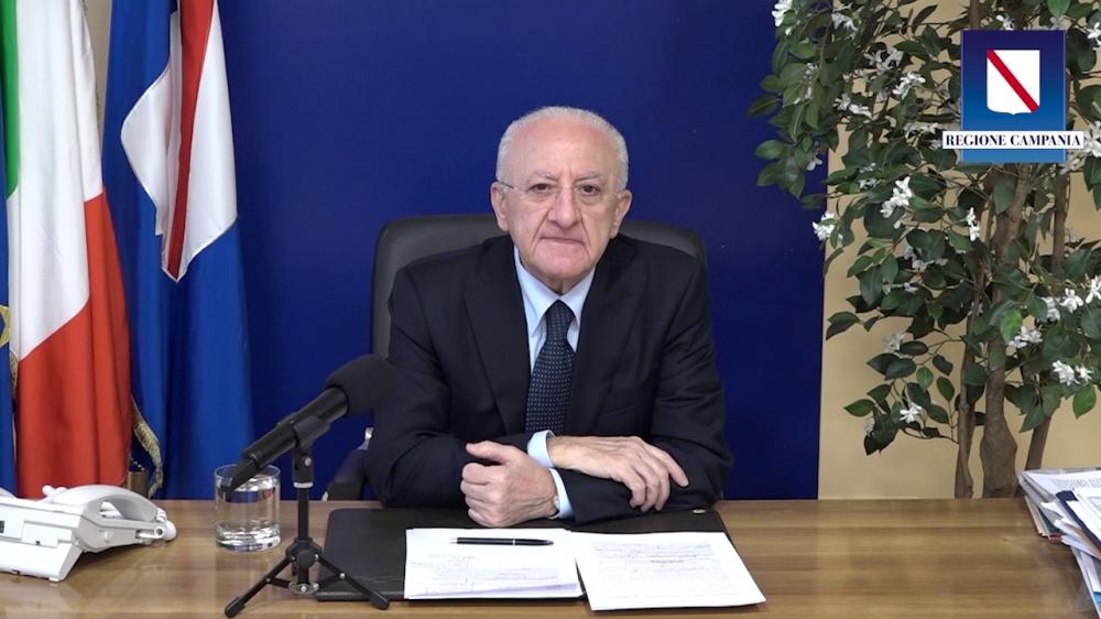 IL PRESIDENTE DE LUCA FA IL PUNTO DELLA SETTIMANA