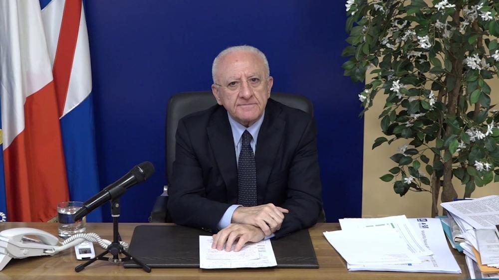 IL PRESIDENTE DE LUCA FA IL PUNTO DELLA SETTIMANA