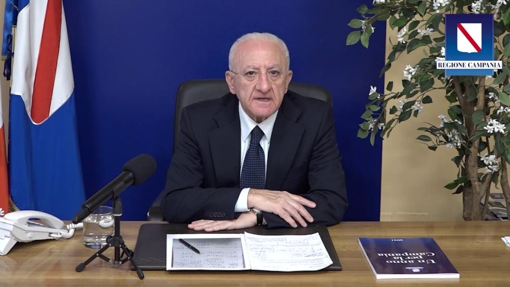 COVID-19, IL PRESIDENTE DE LUCA FA IL PUNTO DELLA SITUAZIONE