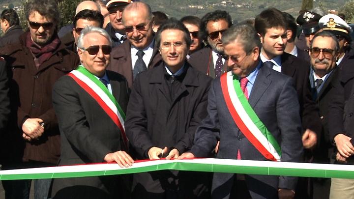 Inaugurazione strada di collegamento tra comuni sanniti