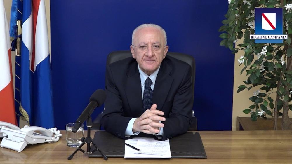 IL PRESIDENTE DE LUCA FA IL PUNTO DELLA SITUAZIONE