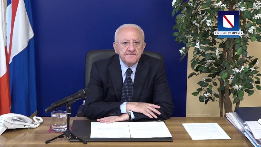 IL PRESIDENTE DE LUCA FA IL PUNTO DELLA SETTIMANA