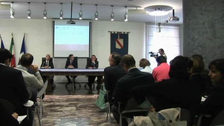 Caldoro e Nappi alla presentazione del microcredito