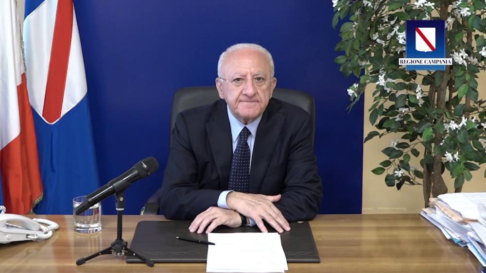 IL PRESIDENTE DE LUCA FA IL PUNTO DELLA SETTIMANA
