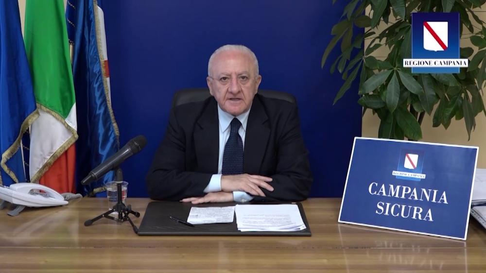 COVID-19, IL PRESIDENTE DE LUCA FA IL PUNTO DELLA SITUAZIONE