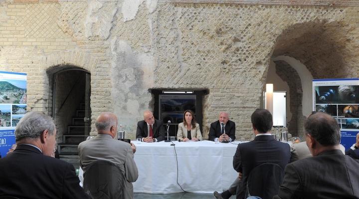 Il presidente De Luca a Pozzuoli