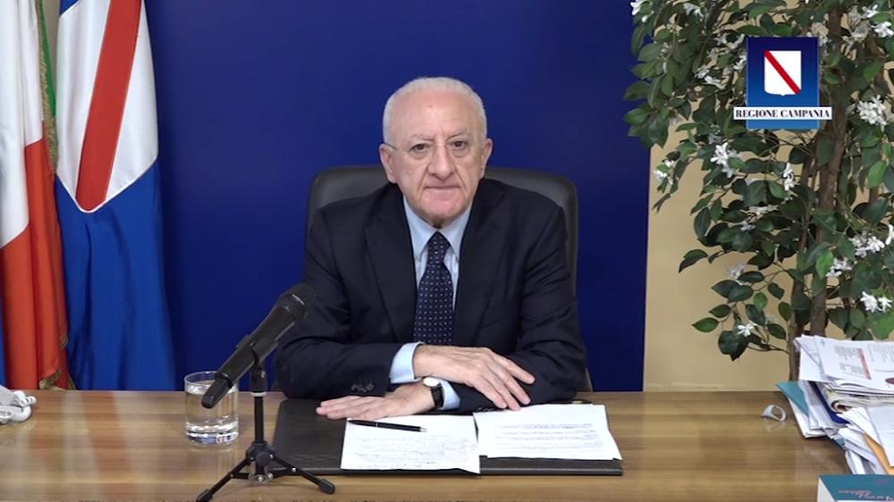 IL PRESIDENTE DE LUCA FA IL PUNTO DELLA SETTIMANA