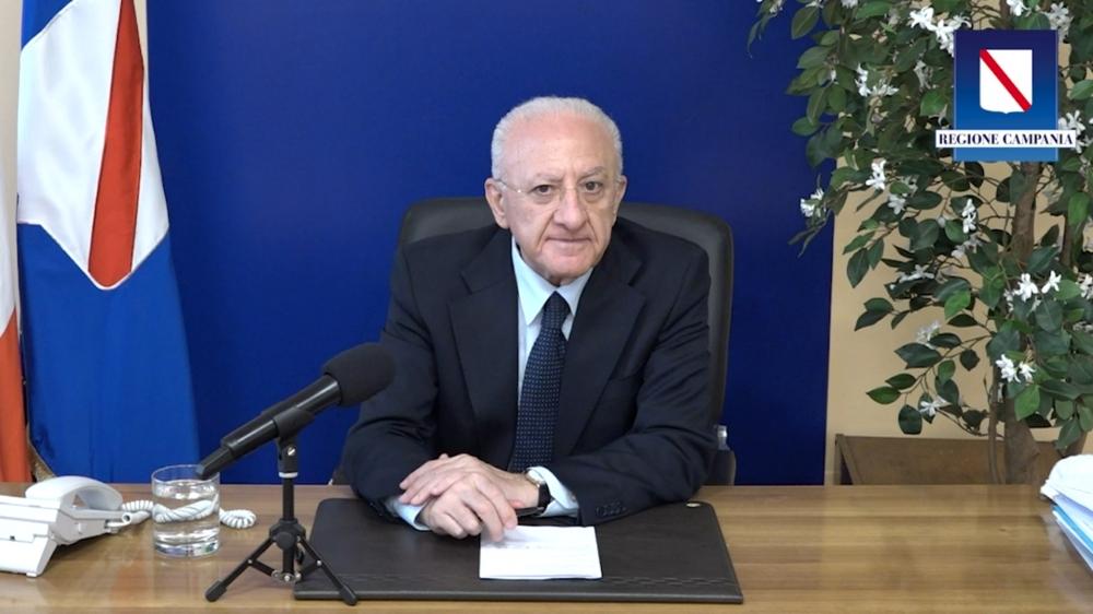 IL PRESIDENTE DE LUCA FA IL PUNTO DELLA SITUAZIONE