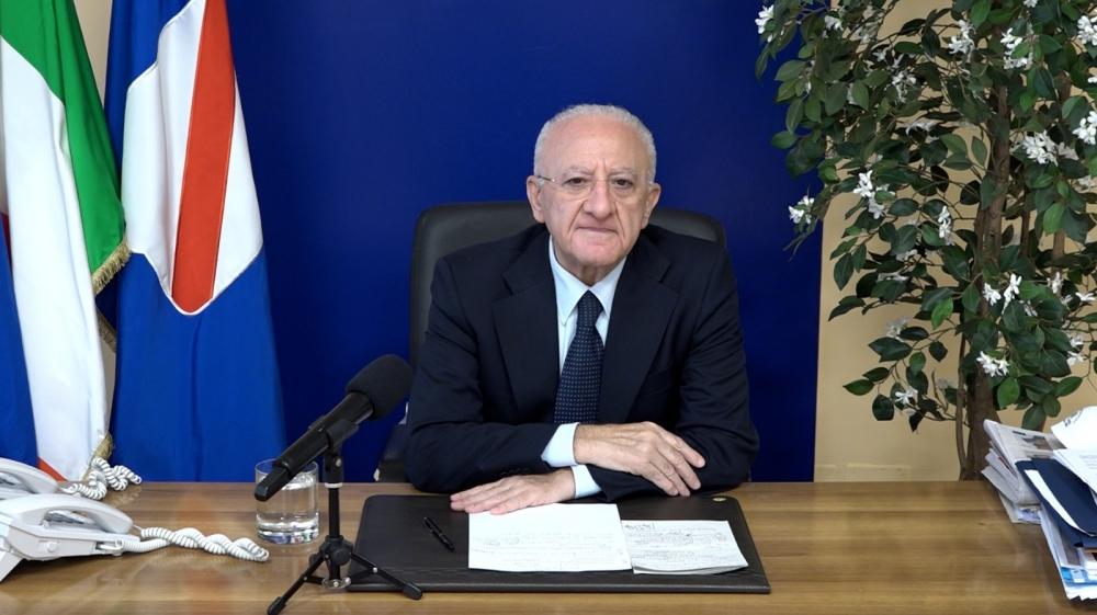 IL PRESIDENTE DE LUCA FA IL PUNTO DELLA SITUAZIONE