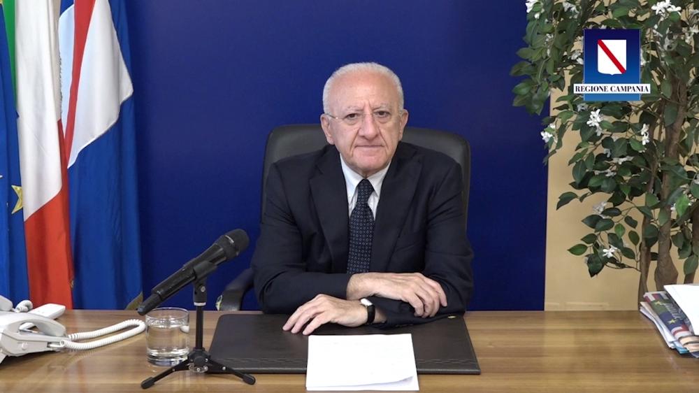 IL PRESIDENTE DE LUCA FA IL PUNTO DELLA SETTIMANA
