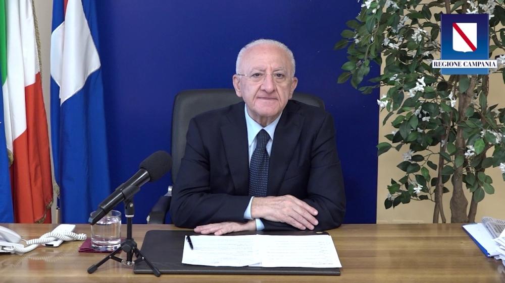 IL PRESIDENTE DE LUCA FA IL PUNTO DELLA SETTIMANA