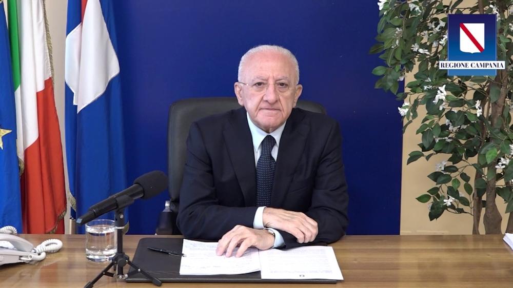 IL PRESIDENTE DE LUCA FA IL PUNTO DELLA SETTIMANA