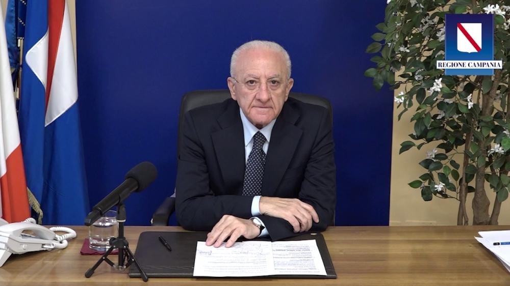 IL PRESIDENTE DE LUCA FA IL PUNTO DELLA SITUAZIONE
