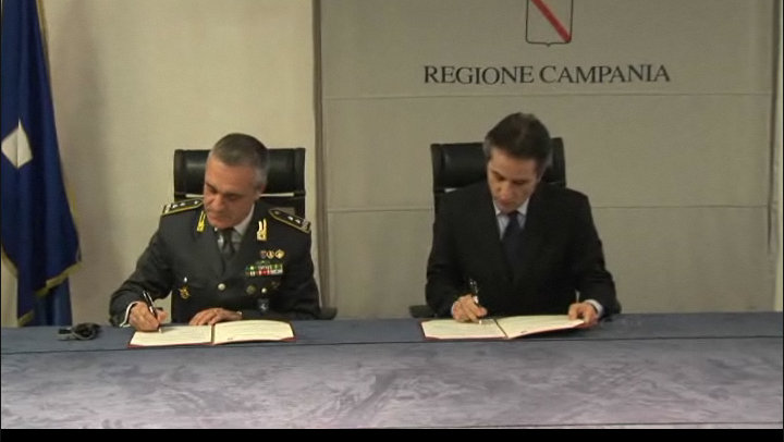 Regione, firmati due protocolli di intesa con Guardia di Finanza regionale