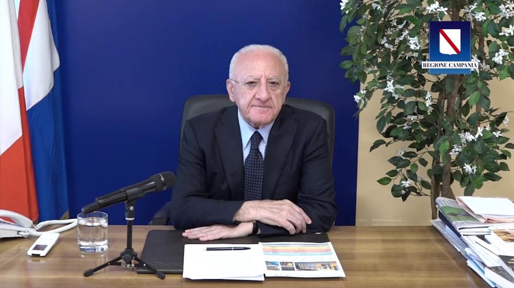 IL PRESIDENTE DE LUCA FA IL PUNTO DELLA SETTIMANA