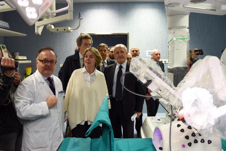 Inaugurato il centro interdipartimentale di chirurgia robotica del Policlinico Federico II di Napoli