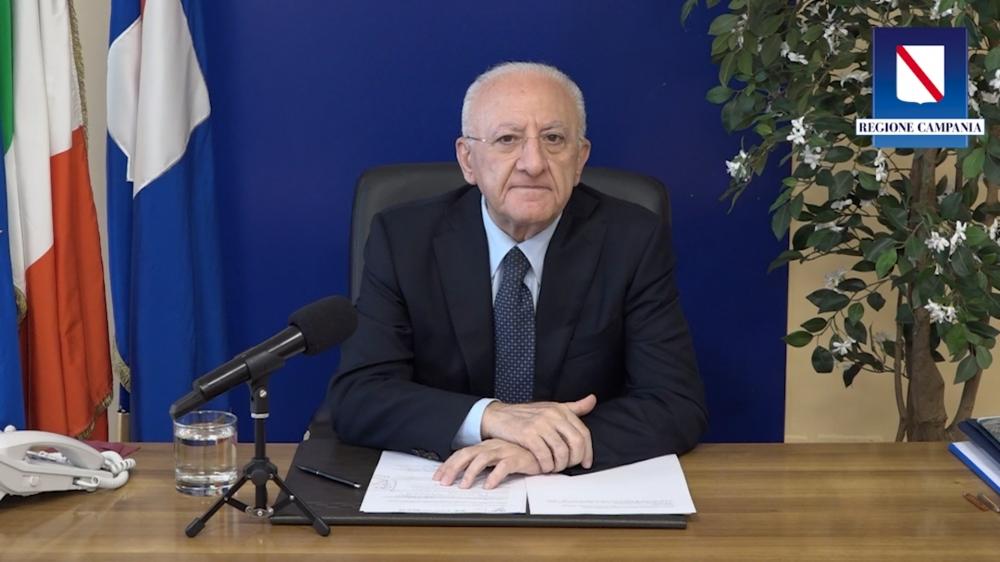 IL PRESIDENTE DE LUCA FA IL PUNTO DELLA SETTIMANA
