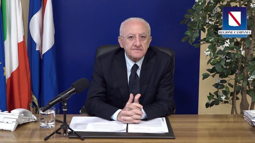 IL PRESIDENTE DE LUCA FA IL PUNTO DELLA SETTIMANA