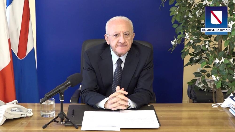 IL PRESIDENTE DE LUCA FA IL PUNTO DELLA SITUAZIONE