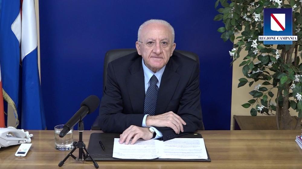 IL PRESIDENTE DE LUCA FA IL PUNTO DELLA SITUAZIONE
