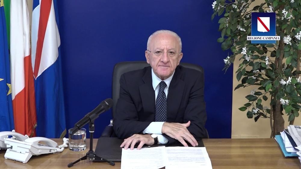 IL PRESIDENTE DE LUCA FA IL PUNTO DELLA SETTIMANA