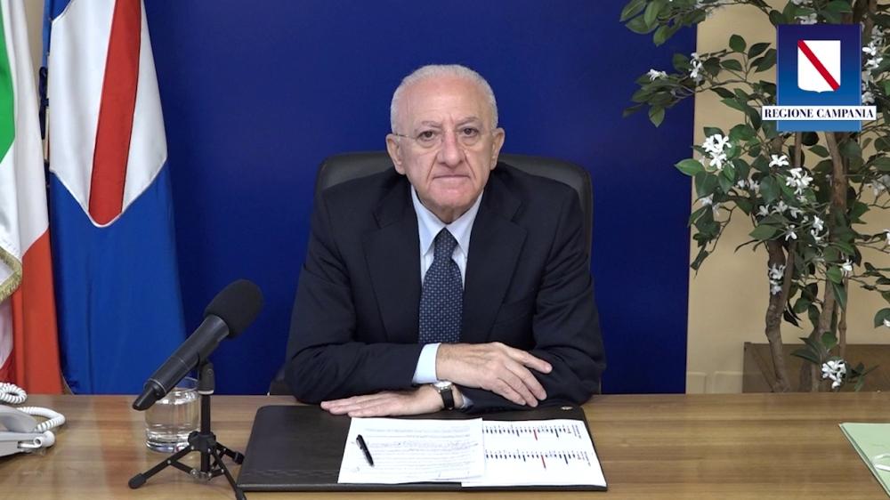 IL PRESIDENTE DE LUCA FA IL PUNTO DELLA SETTIMANA