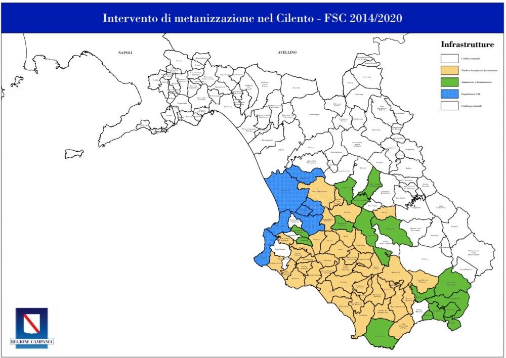 Metanizzazione del Cilento