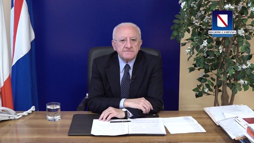 IL PRESIDENTE DE LUCA FA IL PUNTO DELLA SETTIMANA