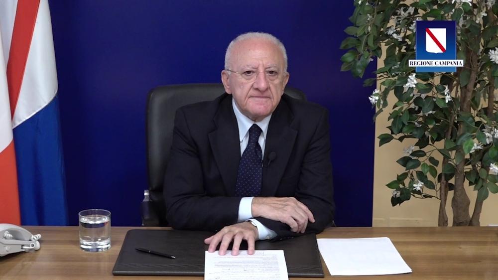 IL PRESIDENTE DE LUCA FA IL PUNTO DELLA SETTIMANA