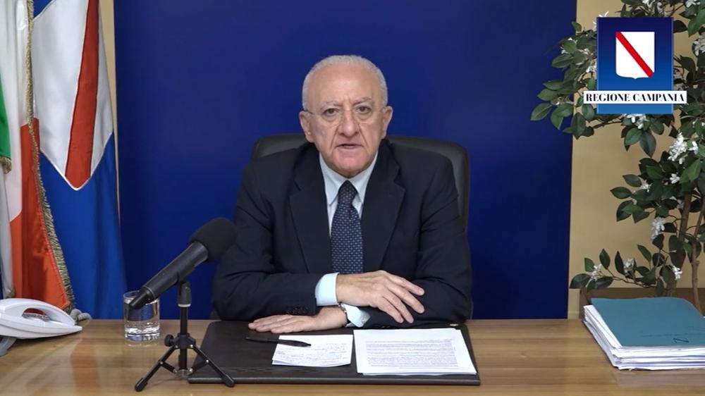 COVID-19, IL PRESIDENTE DE LUCA FA IL PUNTO DELLA SITUAZIONE