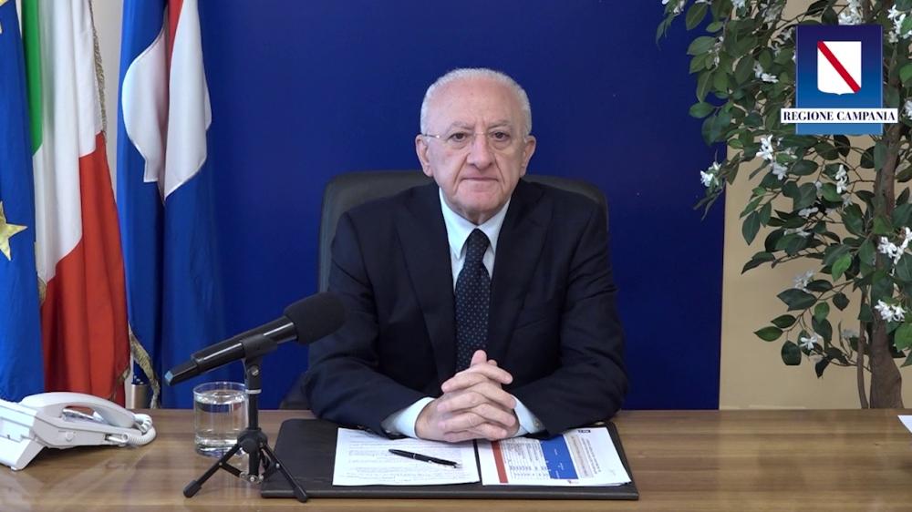 IL PRESIDENTE DE LUCA FA IL PUNTO DELLA SETTIMANA