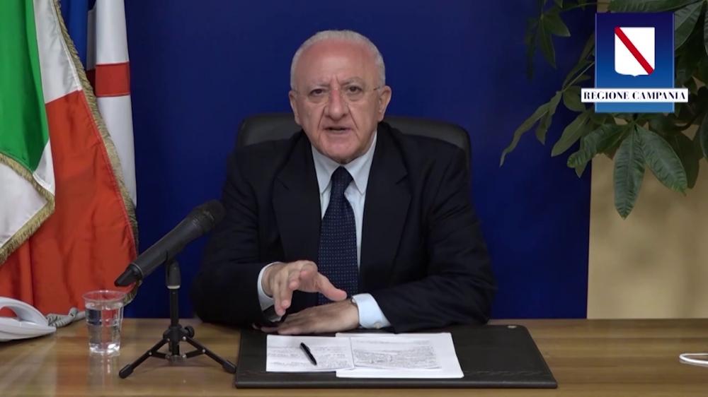 COVID-19, IL PRESIDENTE DE LUCA FA IL PUNTO DELLA SITUAZIONE