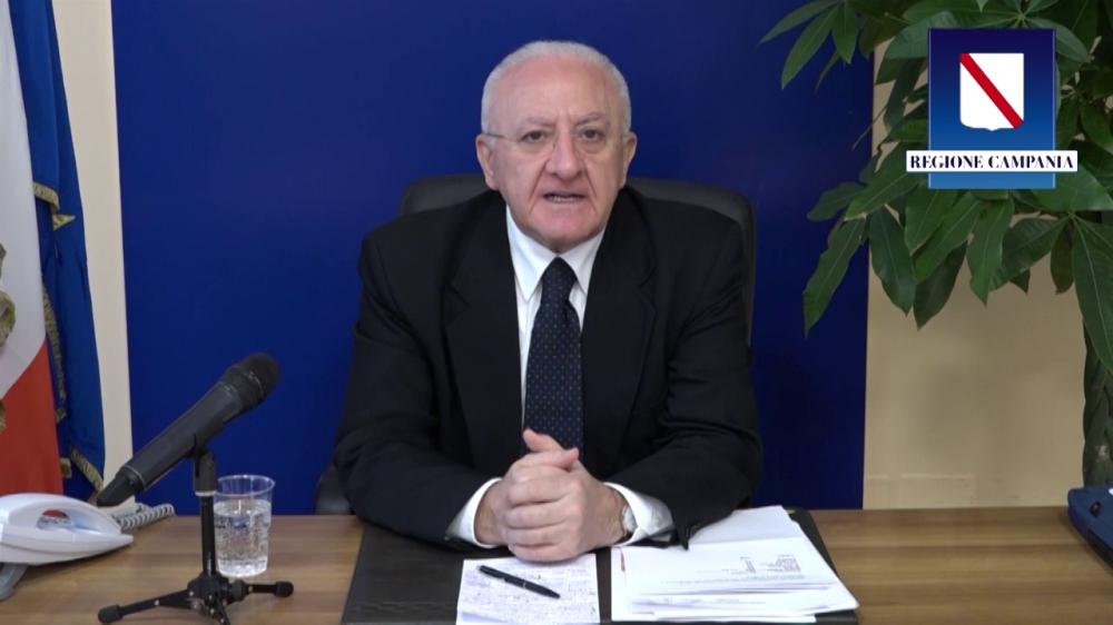 COVID-19, IL PRESIDENTE DE LUCA FA IL PUNTO DELLA SITUAZIONE