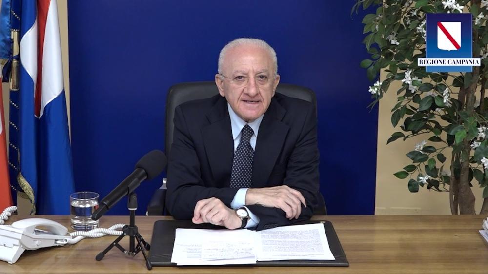 IL PRESIDENTE DE LUCA FA IL PUNTO DELLA SITUAZIONE