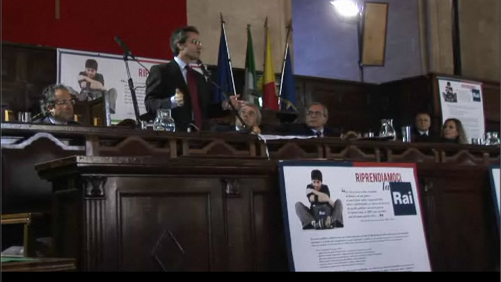 Riprendiamoci la Rai, Caldoro: "Sud non rappresentato da servizio pubblico"