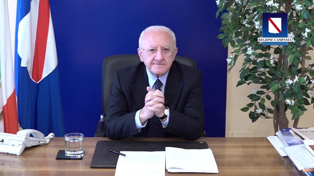 IL PRESIDENTE DE LUCA FA IL PUNTO DELLA SETTIMANA