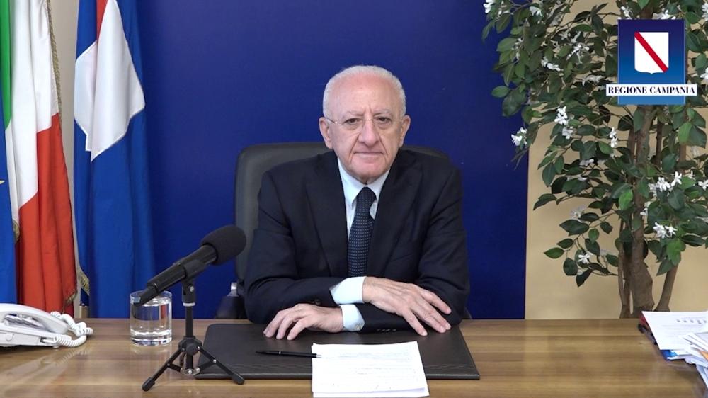 IL PRESIDENTE DE LUCA FA IL PUNTO DELLA SETTIMANA