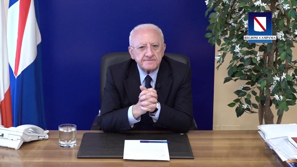 IL PRESIDENTE DE LUCA FA IL PUNTO DELLA SETTIMANA
